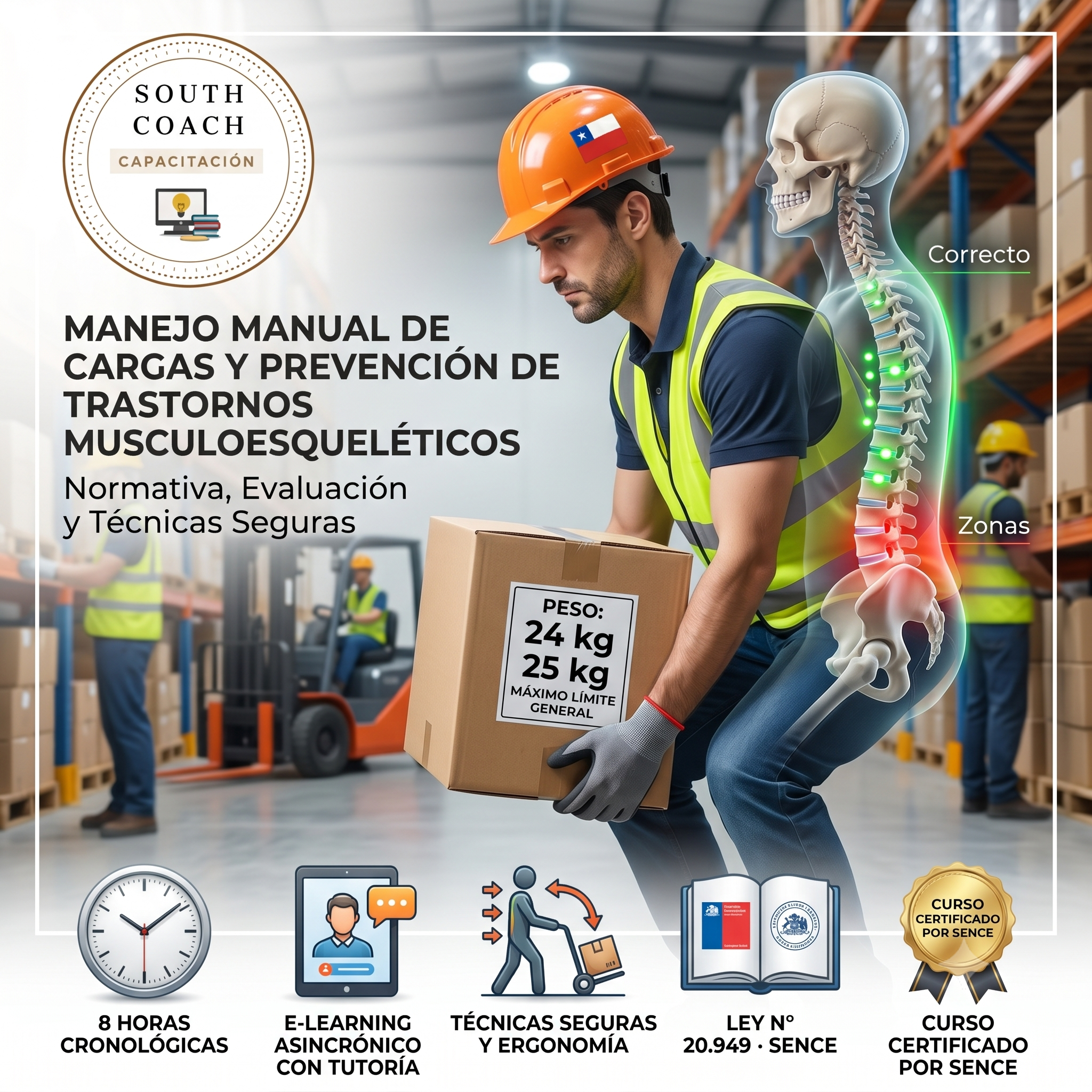 Manejo Manual de Cargas y Prevención Ergonómica